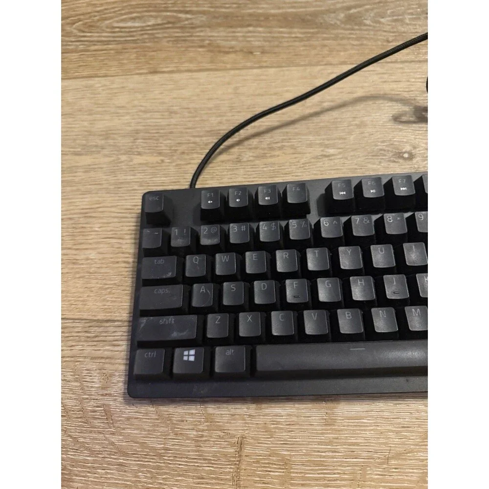 Razer Huntsman Tournament Edition RGB Gaming Keyboard Half Size TESTED EXCELLENT